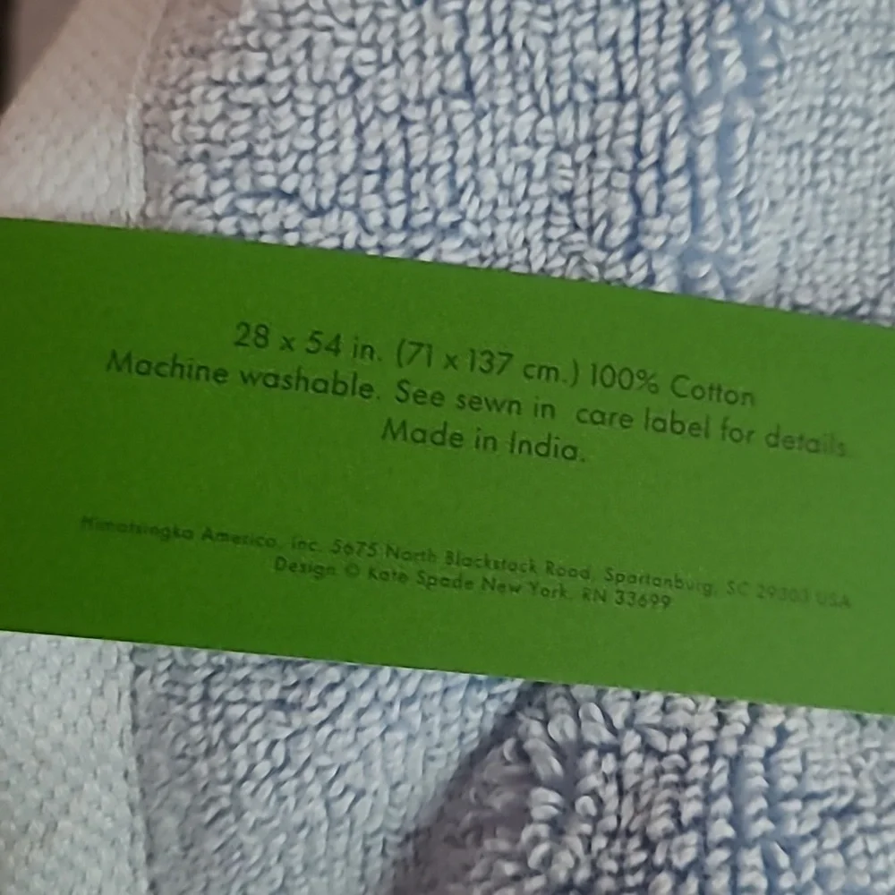 Kate Spade Bath Towel Set